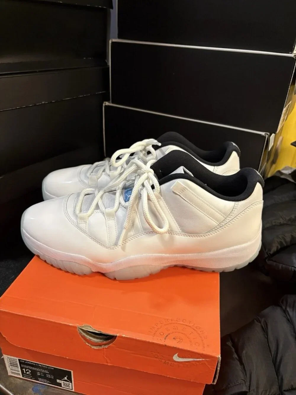 WORN Men’s Air Jordan 11 Low Legend Blue (B-Grade) AV2187-117 Size 12 WITH BOX